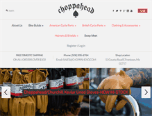 Tablet Screenshot of choppahead.com